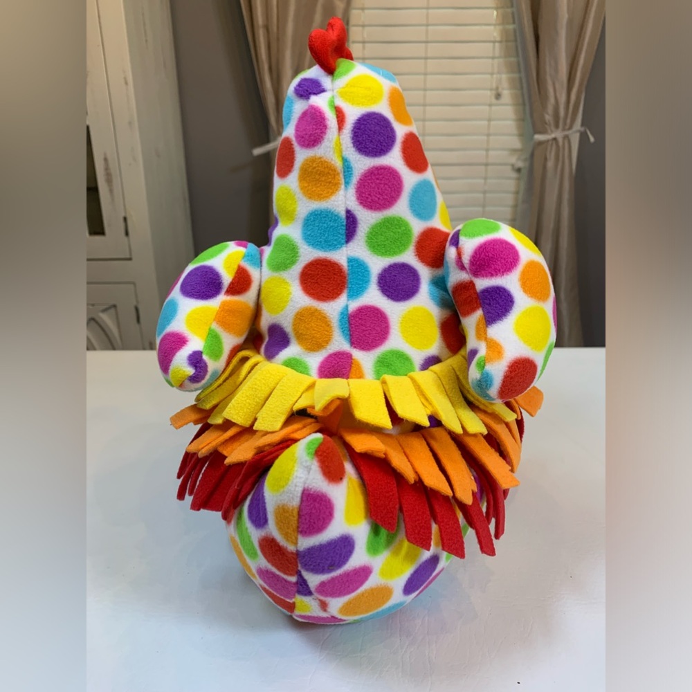 Bee Posh By Melissa & Doug 12" Dotty Chicken EUC - Picture 6 of 7